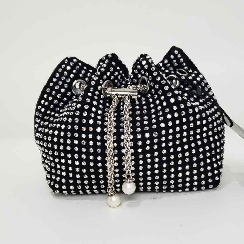 Elegant Black Studded Women's Bag!